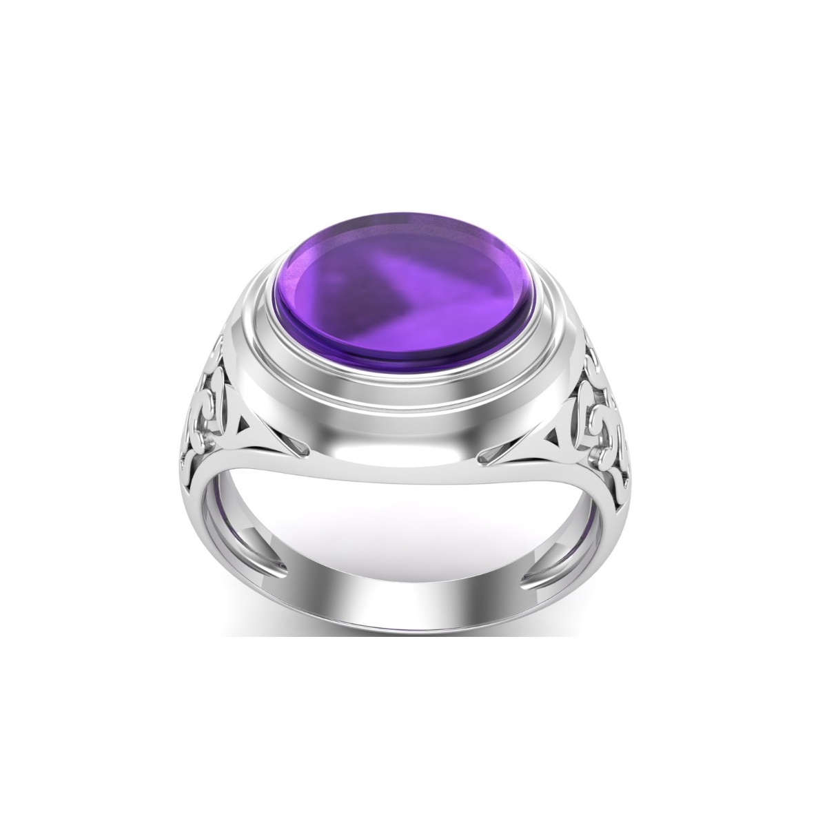 Bague amethyste argent Florita